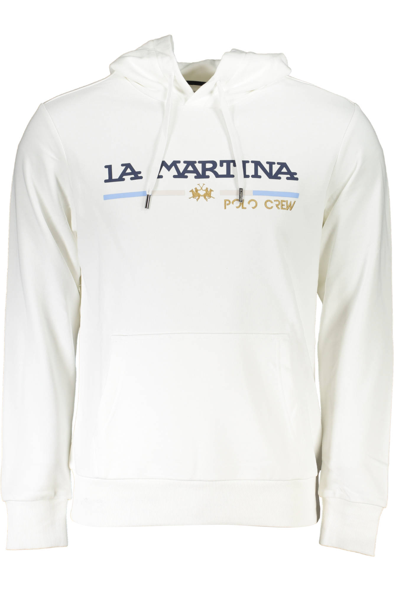 LA MARTINA FELPA SENZA ZIP UOMO BIANCO