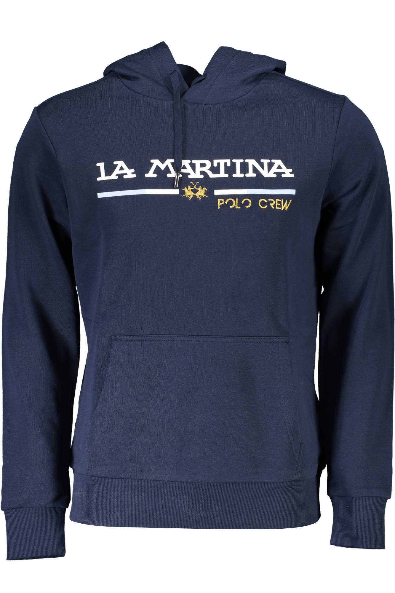 LA MARTINA FELPA SENZA ZIP UOMO BLU