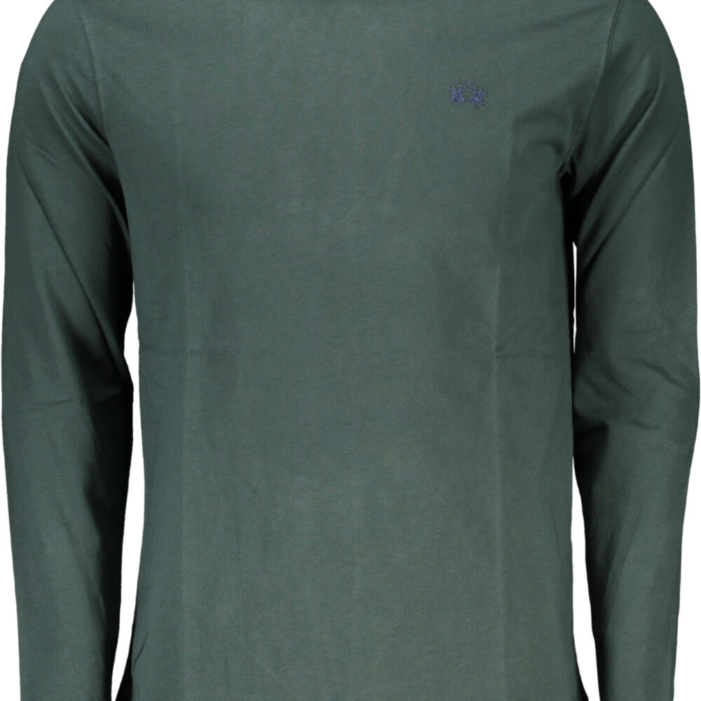 LA MARTINA T-SHIRT MANICHE LUNGHE UOMO VERDE