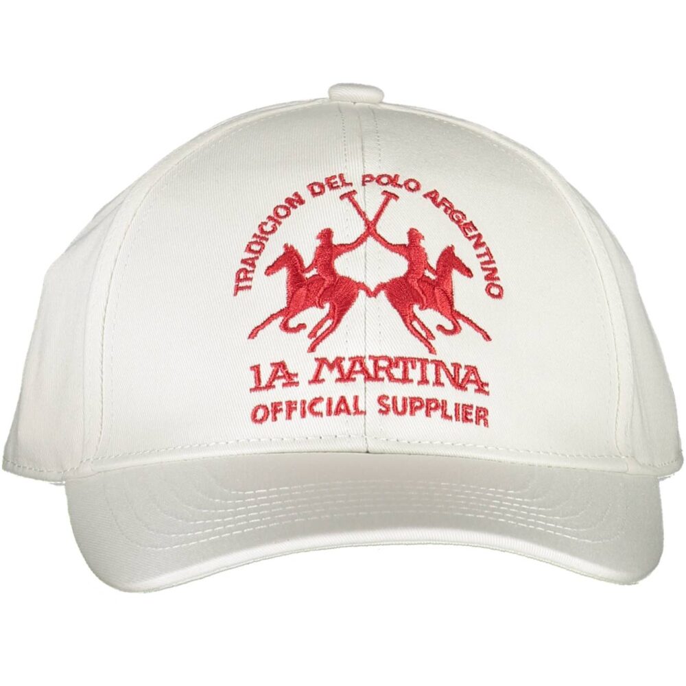 LA MARTINA CAPPELLO UOMO BIANCO