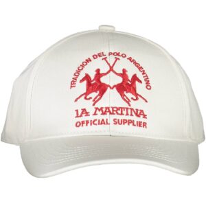 LA MARTINA CAPPELLO UOMO BIANCO