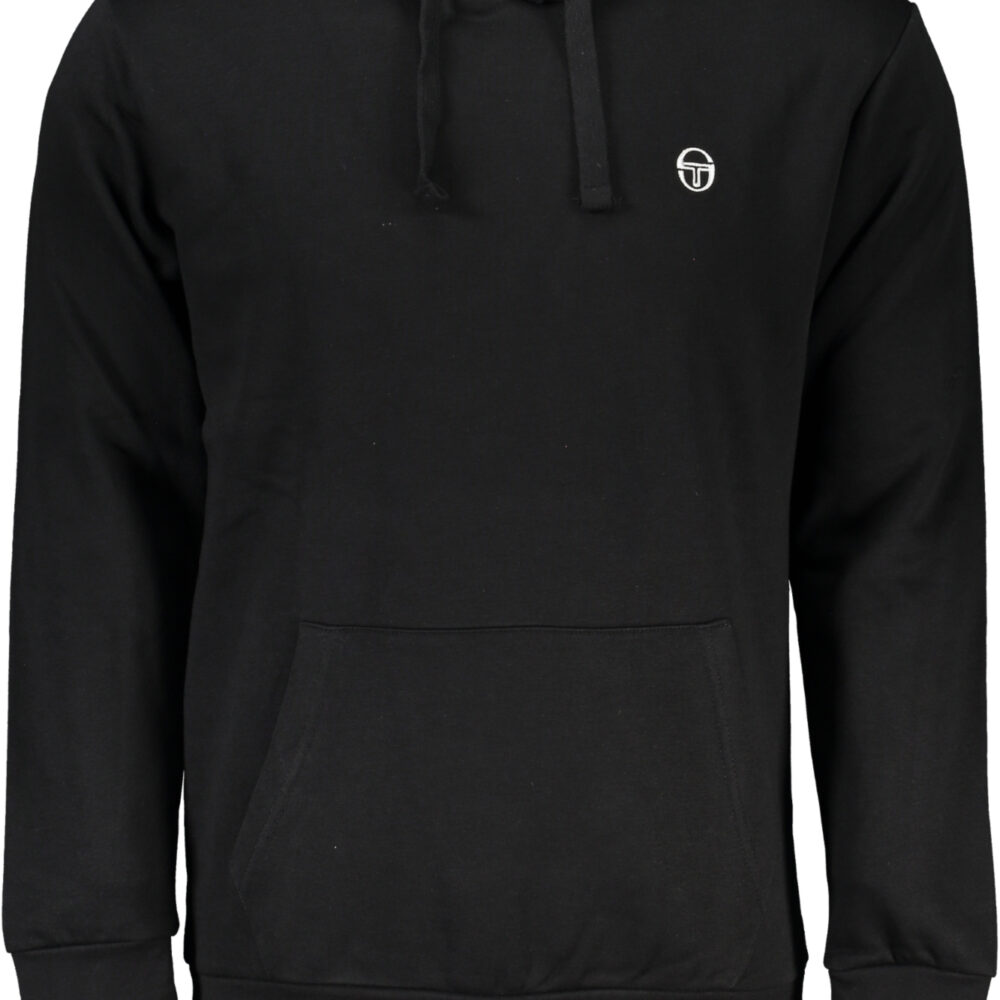 SERGIO TACCHINI FELPA SENZA ZIP UOMO NERO