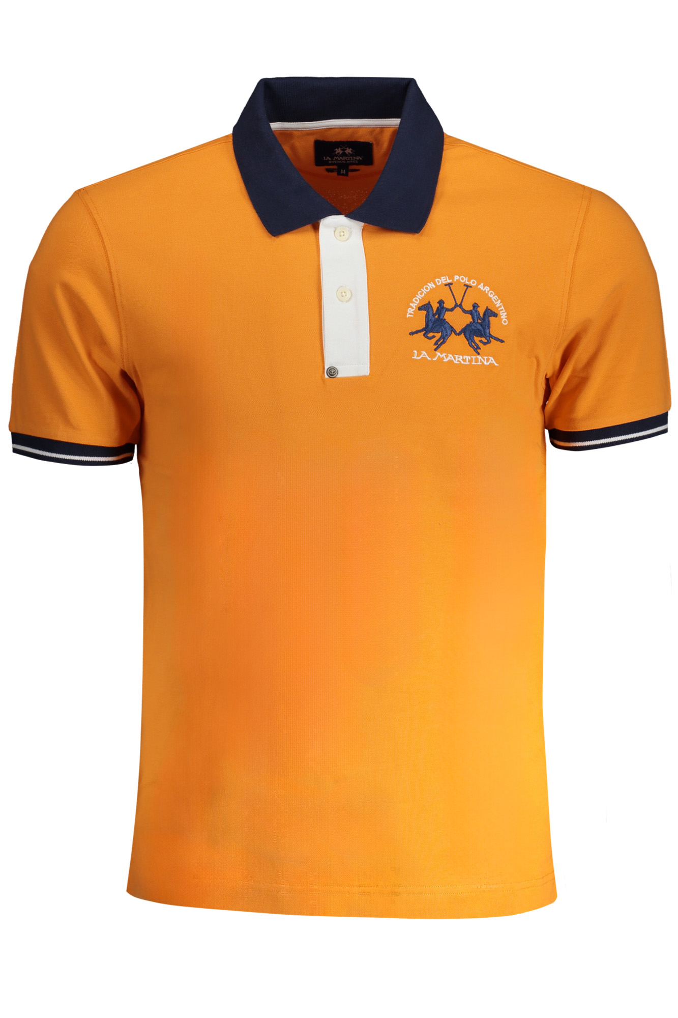LA MARTINA POLO MANICHE CORTE UOMO ARANCIO