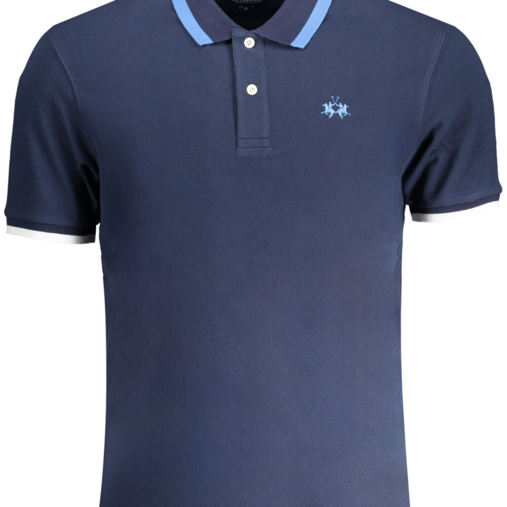 LA MARTINA POLO MANICHE CORTE UOMO BLU