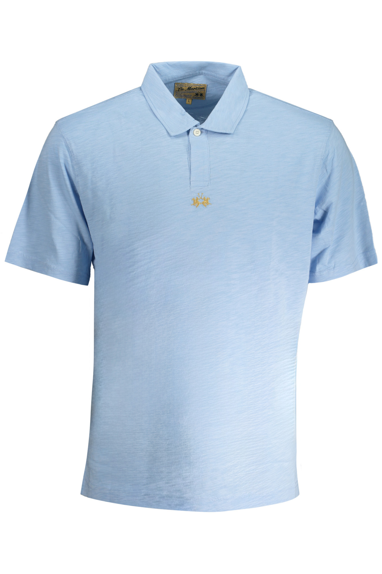 LA MARTINA POLO MANICHE CORTE UOMO AZZURRO