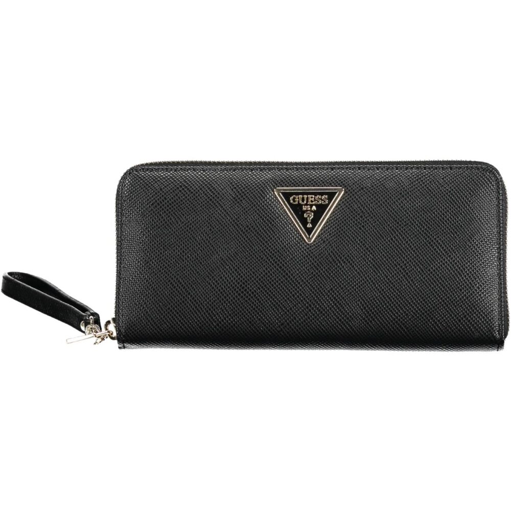 GUESS JEANS PORTAFOGLIO DONNA NERO