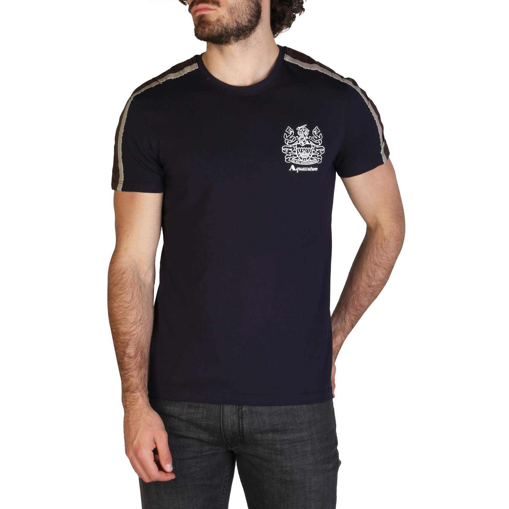Aquascutum QMT017M0 Uomo Blu 120015