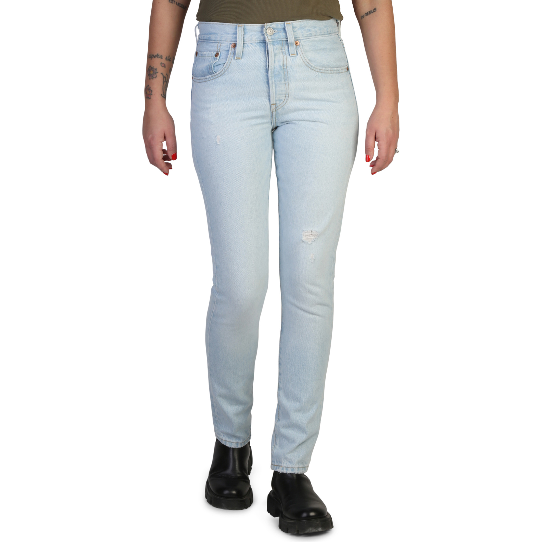 Levis 501_SKINNY Donna Blu 134396