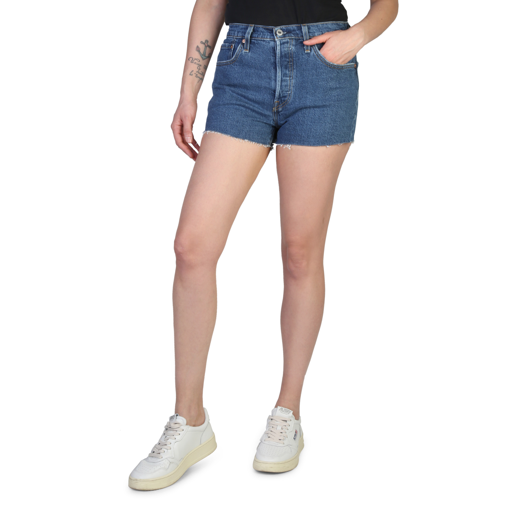 Levis 501_SHORT Donna Blu 134399
