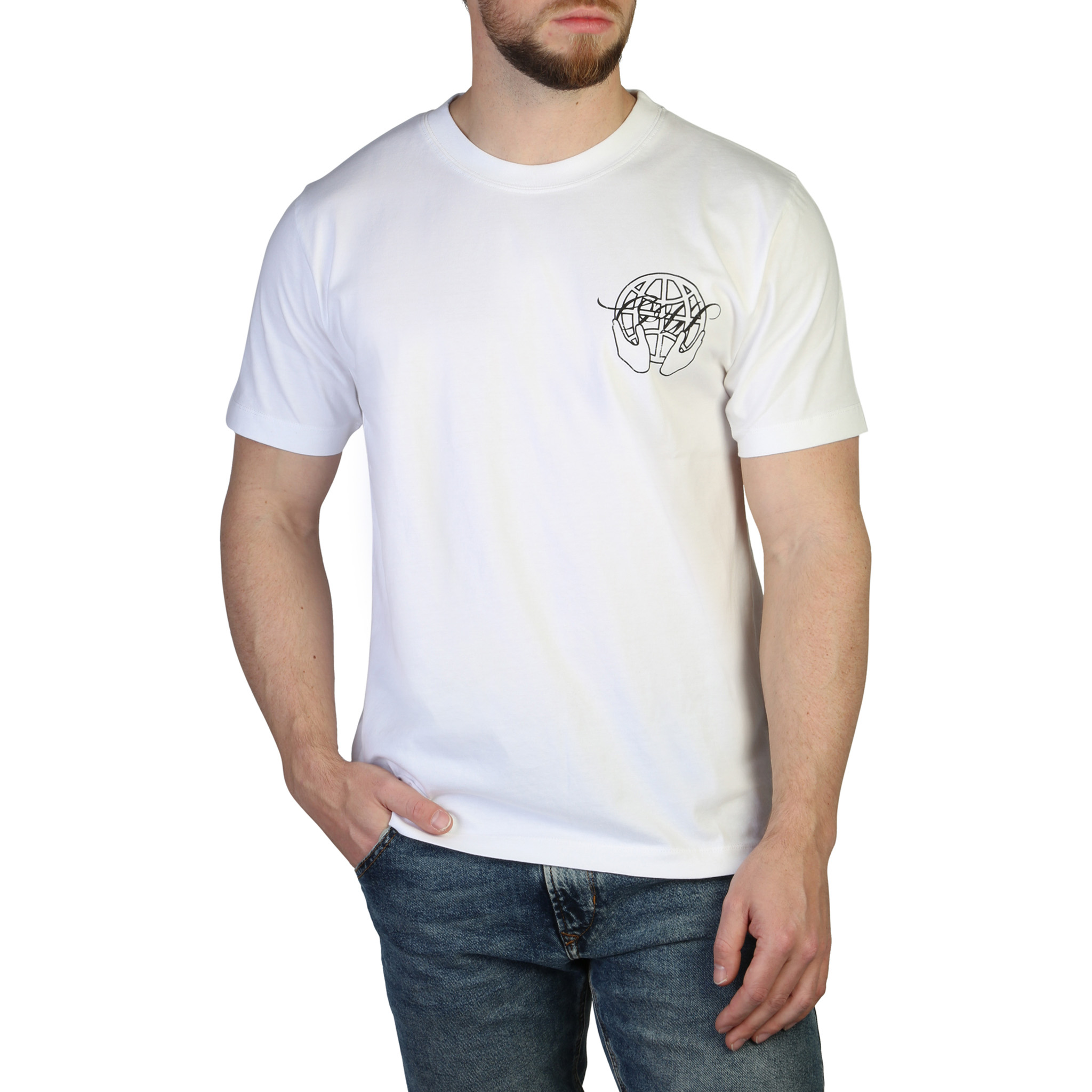 Off-White OMAA027S23JER007 Uomo Bianco 134675