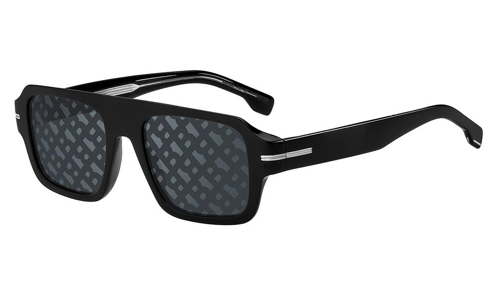 Hugo Boss 1595S Uomo Nero 150612