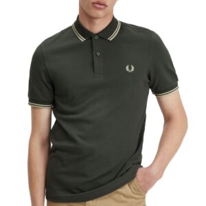 Fred Perry M3600- Uomo Verde 151983
