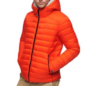 Superdry M5011821A- Uomo Arancione 152448