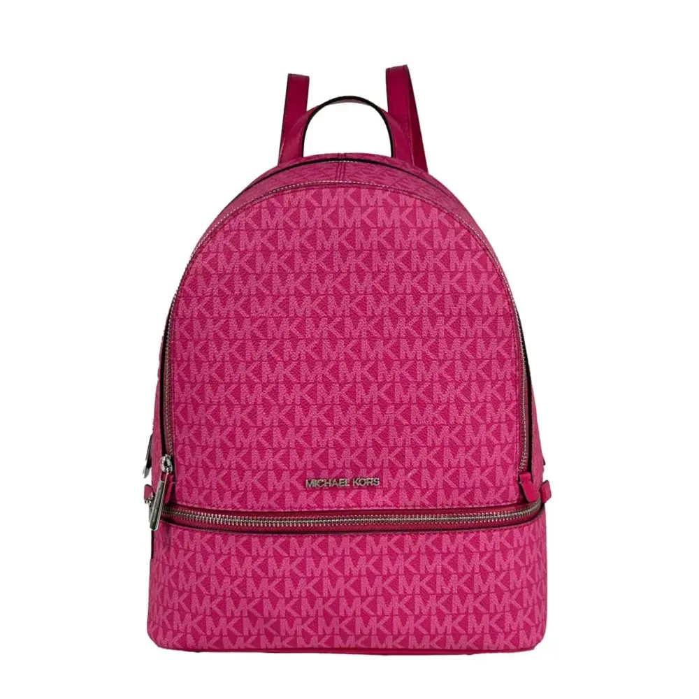 Rhea Medium PVC Backpack Bookbag Dragon Fruit