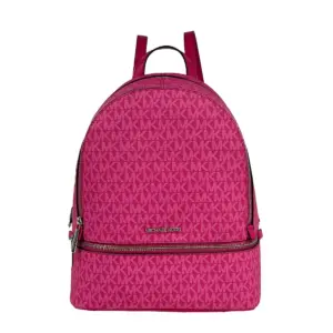 Rhea Medium PVC Backpack Bookbag Dragon Fruit