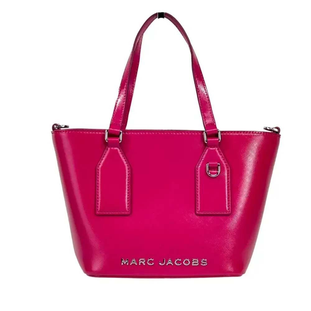 Small Saffiano Leather Tote Crossbody Bag