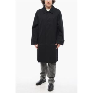 Lightweight Twill Cotton Coat with hidden Closure
