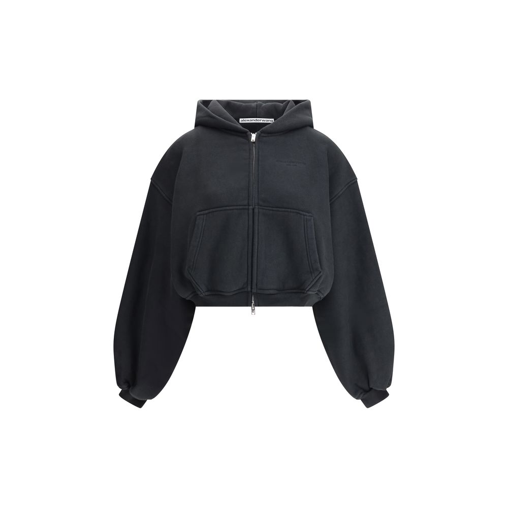 Cropped zip-up Hoodie