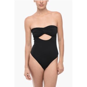 Strapless TATUM One-Piece Swimsuit with Cut-Out Detail