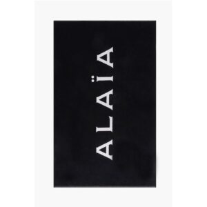 Terry Cotton Beach Towel with Contrasting Logo