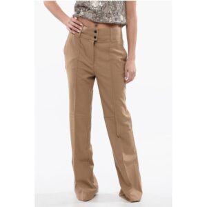 High Waist Wool Blend SEVENH Pants