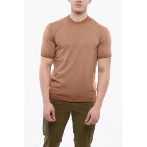 Crewneck Knit T-shirt
