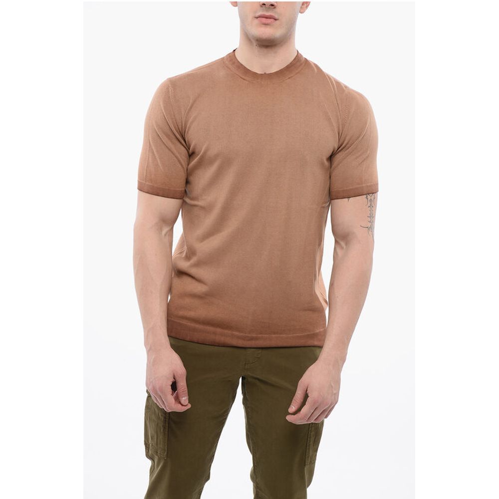 Crewneck Knit T-shirt