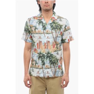 Surf Print Shirt Sleeved Shirt