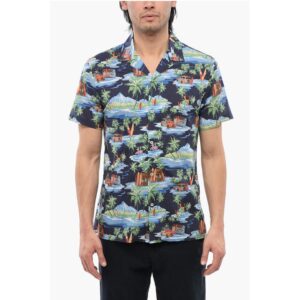 Allover Print Short Sleeved Shirt