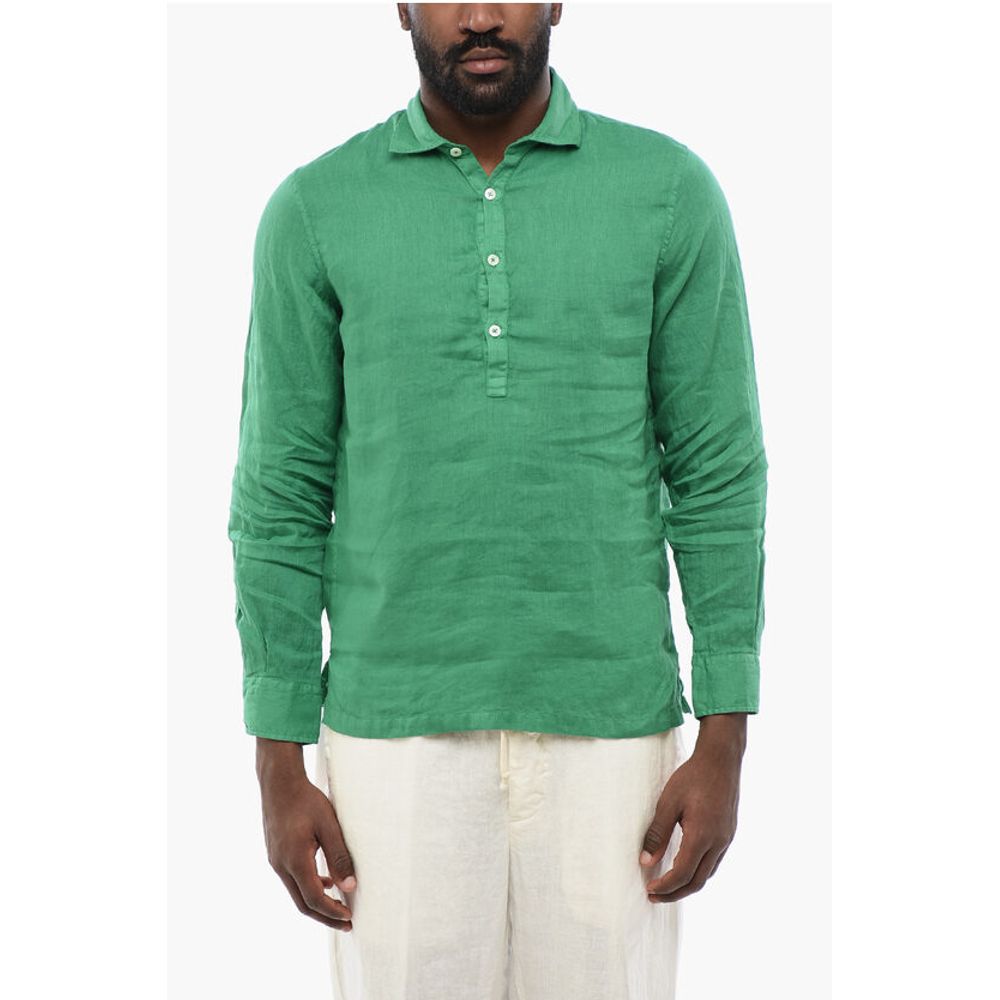 Linen Long Sleeved Shirt