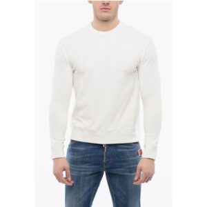 Terry Cotton Crewneck Sweatshirt