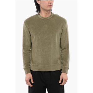 Terry Cotton Crewneck Sweatshirt