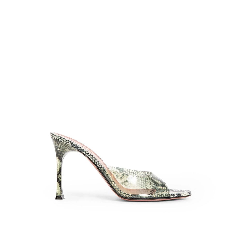 Alexa Glass 95 Snake Sandals