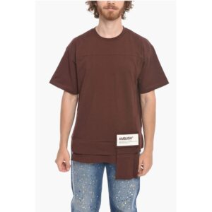 Crew Neck WAIST POCKET Cotton T-Shirt