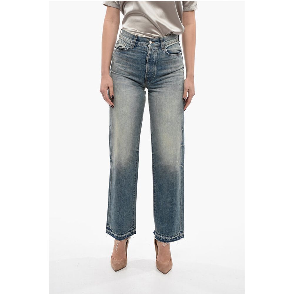 High waisted Wide Straigh Fit jeans 23cm