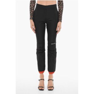 Nylon Pants with Ankle Zip