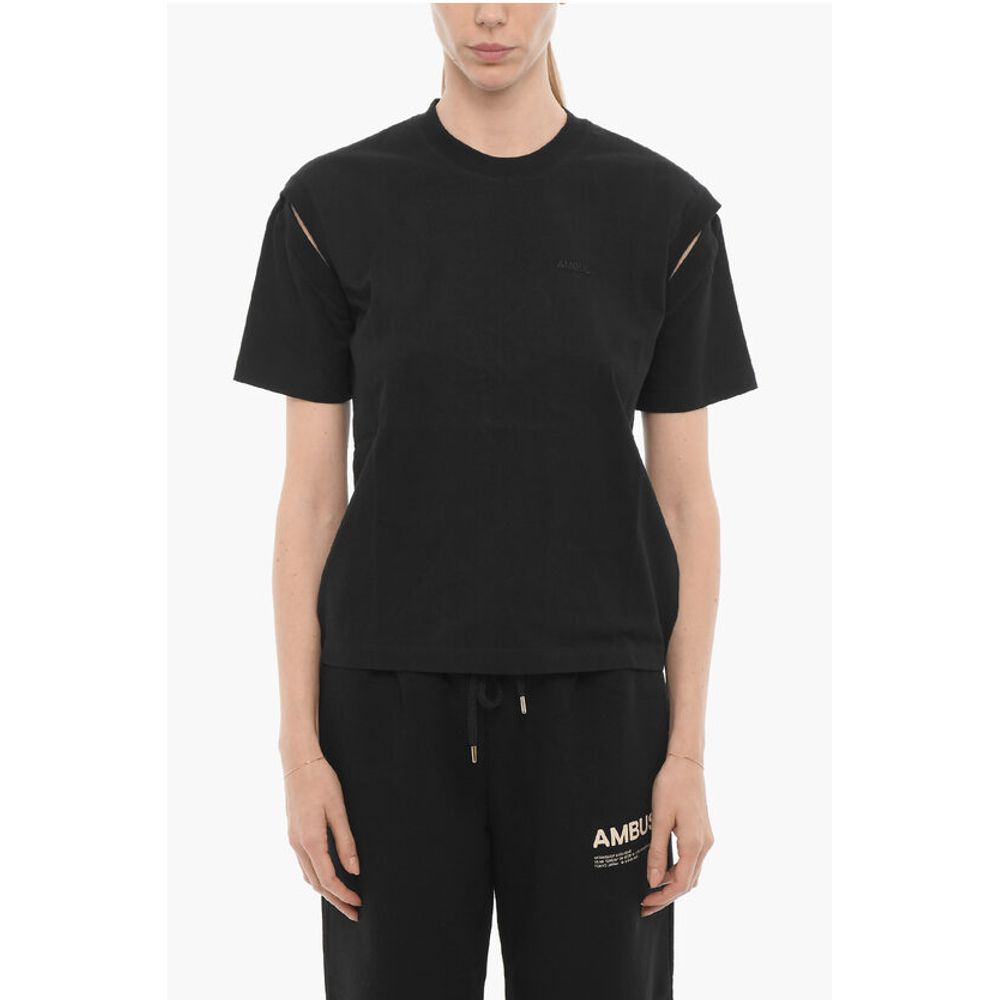 Solid Color Crew-neck T-Shirt