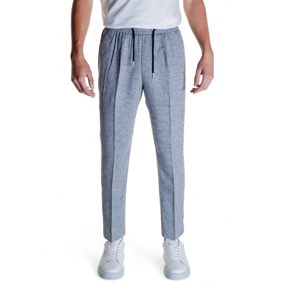 Black Linen Pant