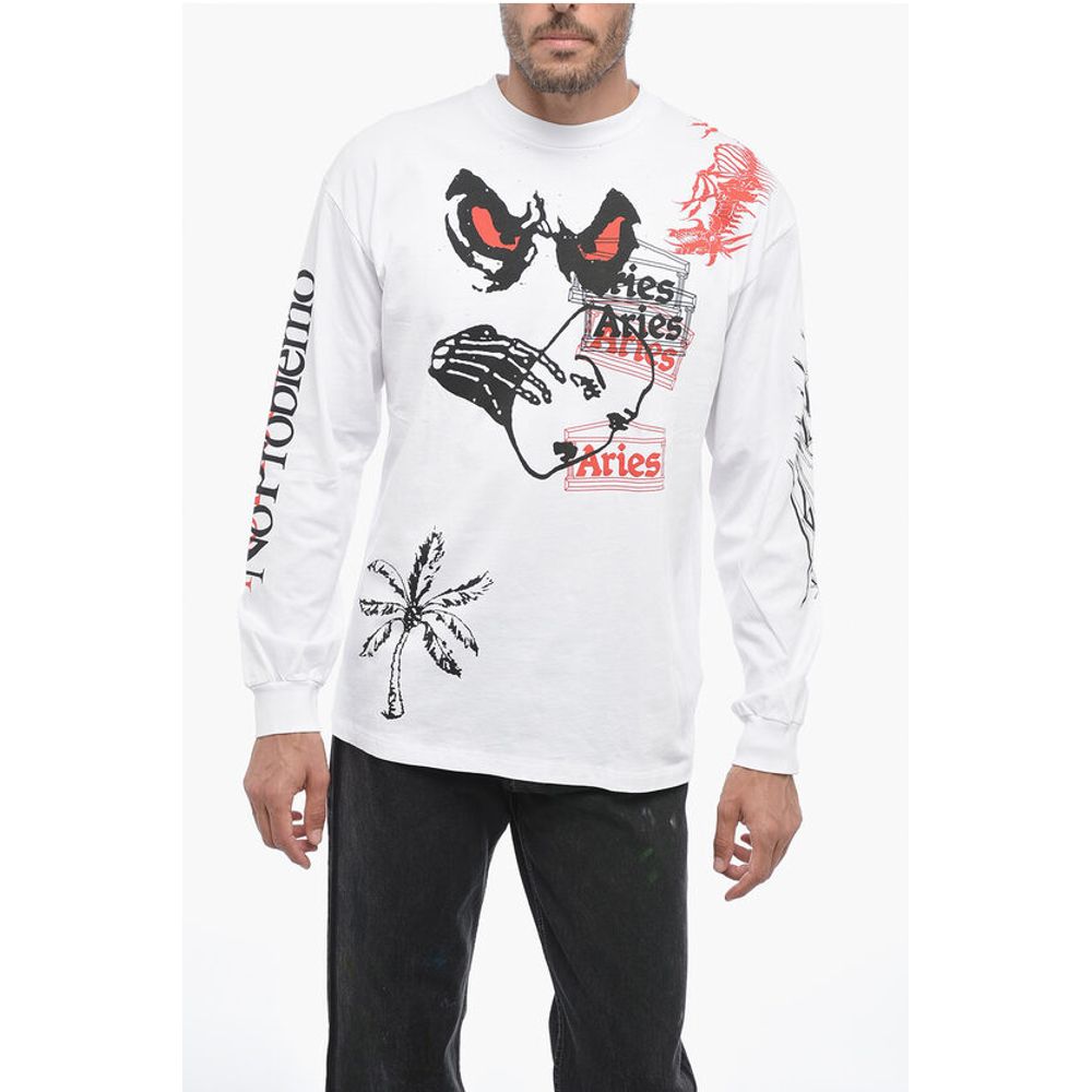 All-Over Printed Crew-Neck T-shirt
