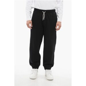 EMPORIO Brushed Cotton Sweatpants with Cuffs
