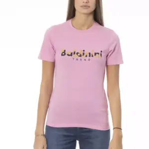 Multicolor Cotton Women T-Shirt