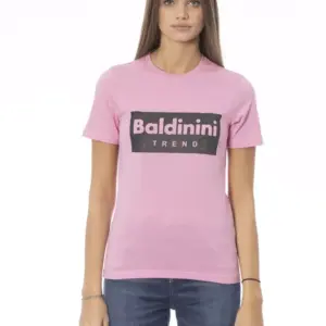 Multicolor Cotton Women T-Shirt