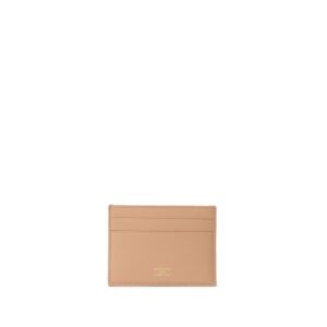 Beige Leather Skirt