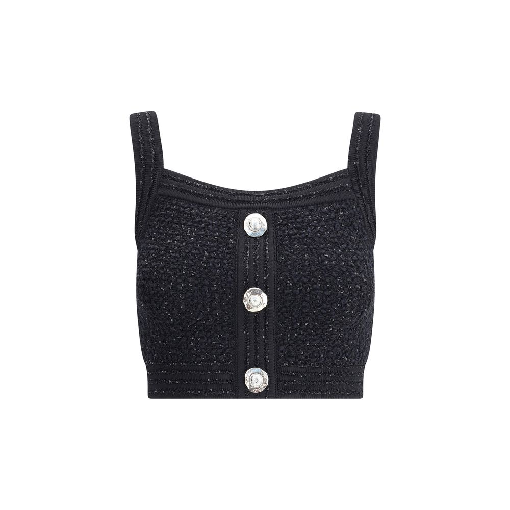 Tweed crop Top
