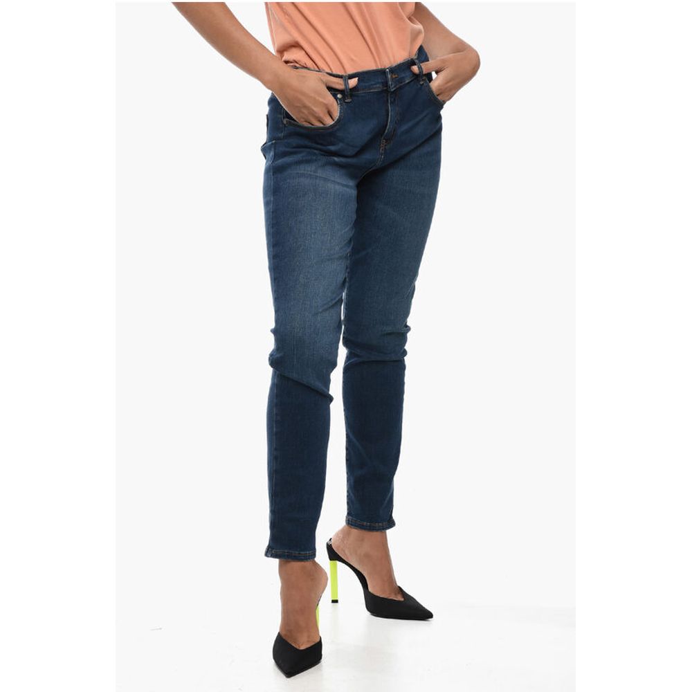 Visible Stiching Slim Fit Jeans 14,5cm