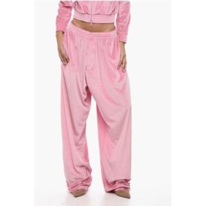 Chenille Pants With Drawstings