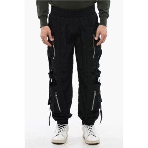 Nylon BANDED Cargo Pants with Cuffs