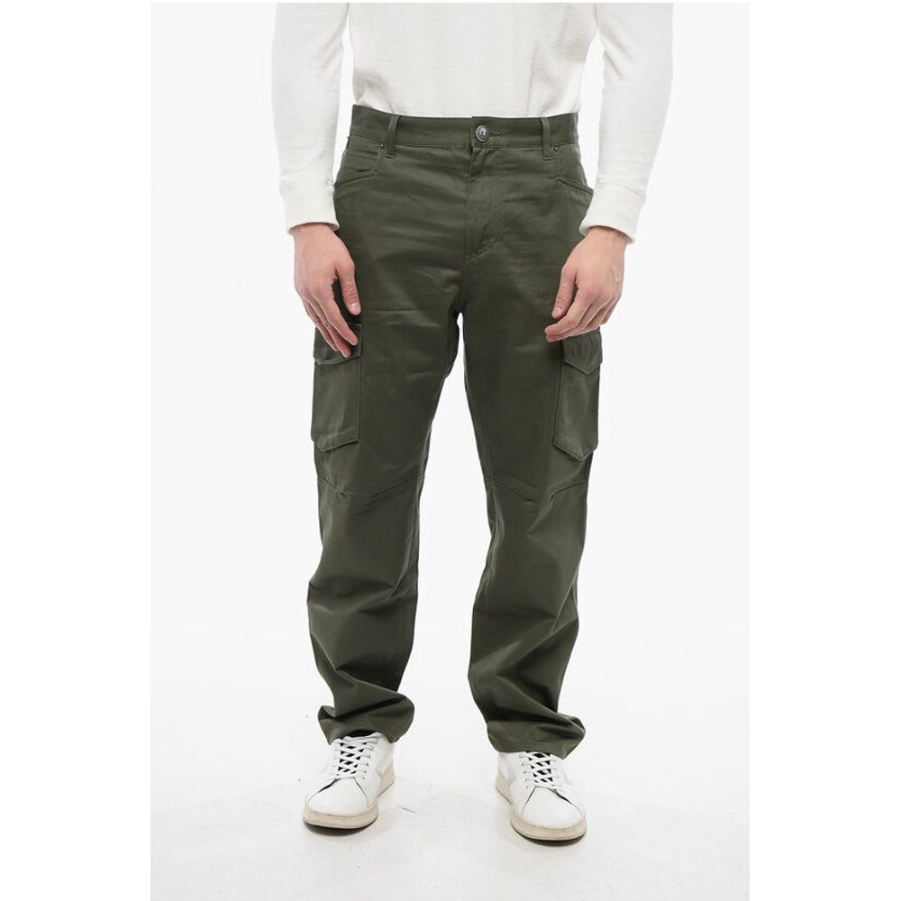 Cargo Pants with Logo Patch