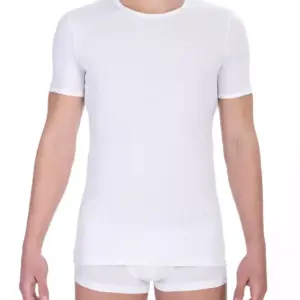 White Cotton Men's T-Shirt