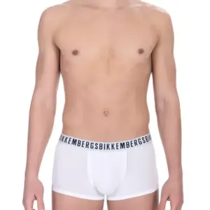 White Cotton Men's Trunk Underwear-Pack